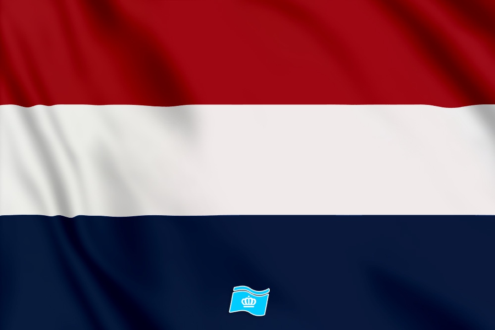 Vlag Nederland Marine Blauw 070x100 Cm Vlaggenhandel Nl