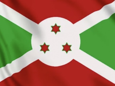 Tafelvlag Burundi 10x15 cm