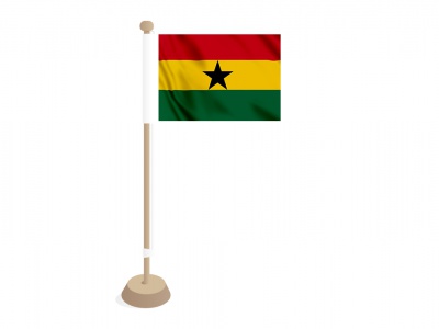 Tafelvlag Ghana