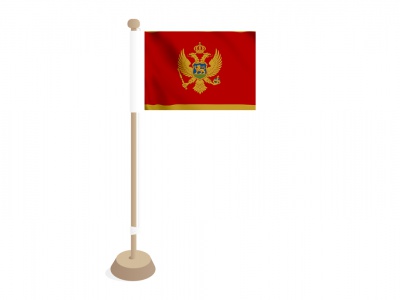 Tafelvlag Montenegro