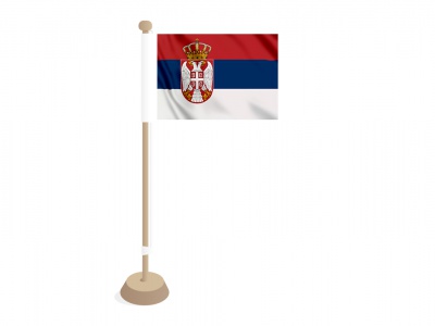 Tafelvlag Servië