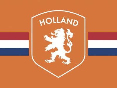 Vlag Holland Schild 1 010x015 cm