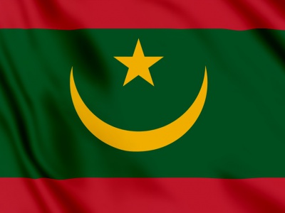 vlag Mauritanie 100x70