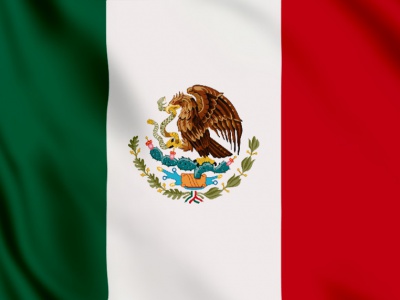 Vlag Mexico 100x70