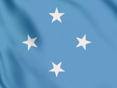 Vlag Micronesia 100x70