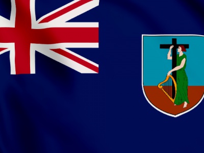 Vlag Montserrat 100x70