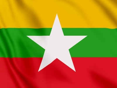 vlag Myanmar 100x70