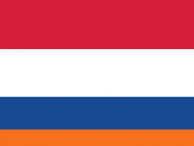 Vlag Nederland oranje viering 70x100 cm
