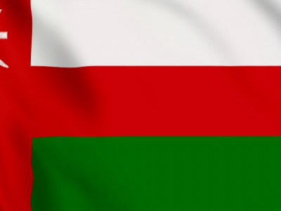 vlag Oman 100x70