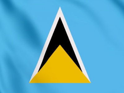 Vlag Saint Lucia 100x70