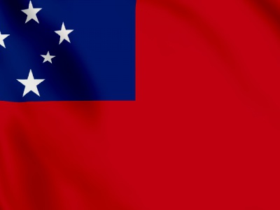 Vlag Samoa 100x70