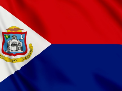 Vlag Sint Maarten 100x70