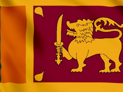 vlag Sri Lanka 100x70