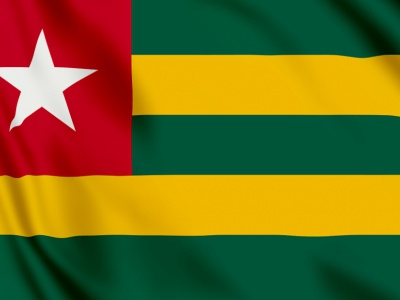 vlag Togo 100x70