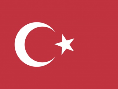 Vlag Turkije 70x100 cm