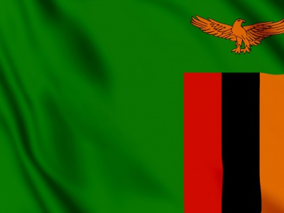 vlag Zambia 100x70